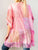 Pretty Pale Pink Vintage Silk Kimono