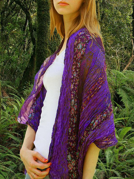 Lavender & Love Vintage Sari Wrap